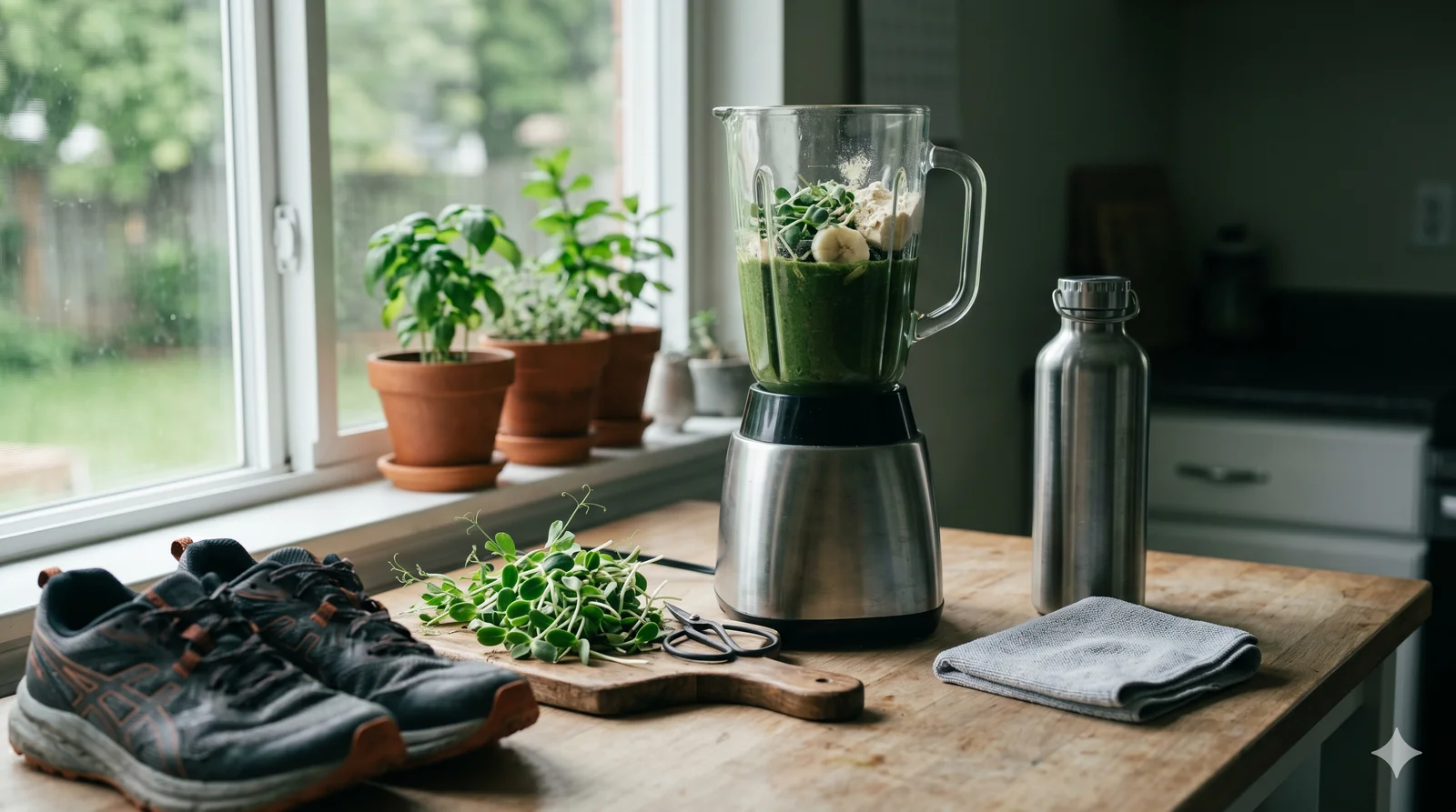Beet and pea shoot microgreens for athletic performance