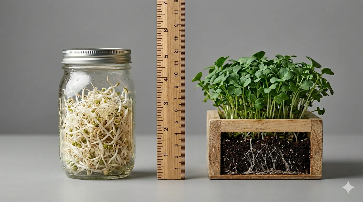 Microgreens vs. Sprouts: What's the Difference (and Which Is Better)?