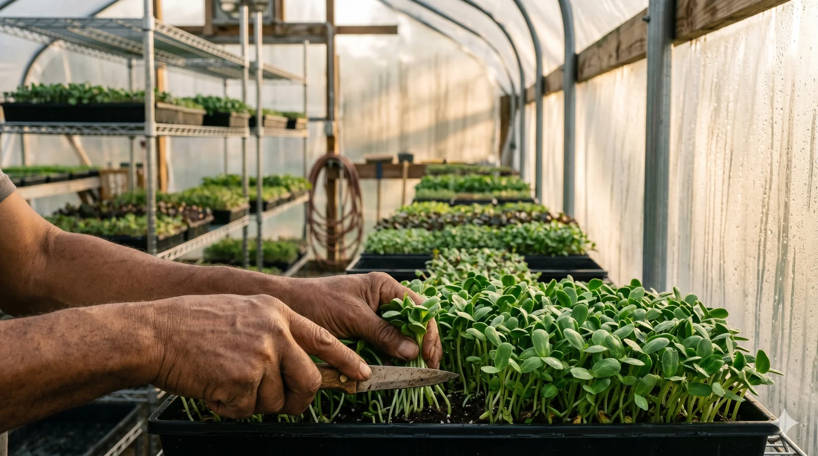 Farmers Blend microgreens from minority-owned Montgomery County farm
