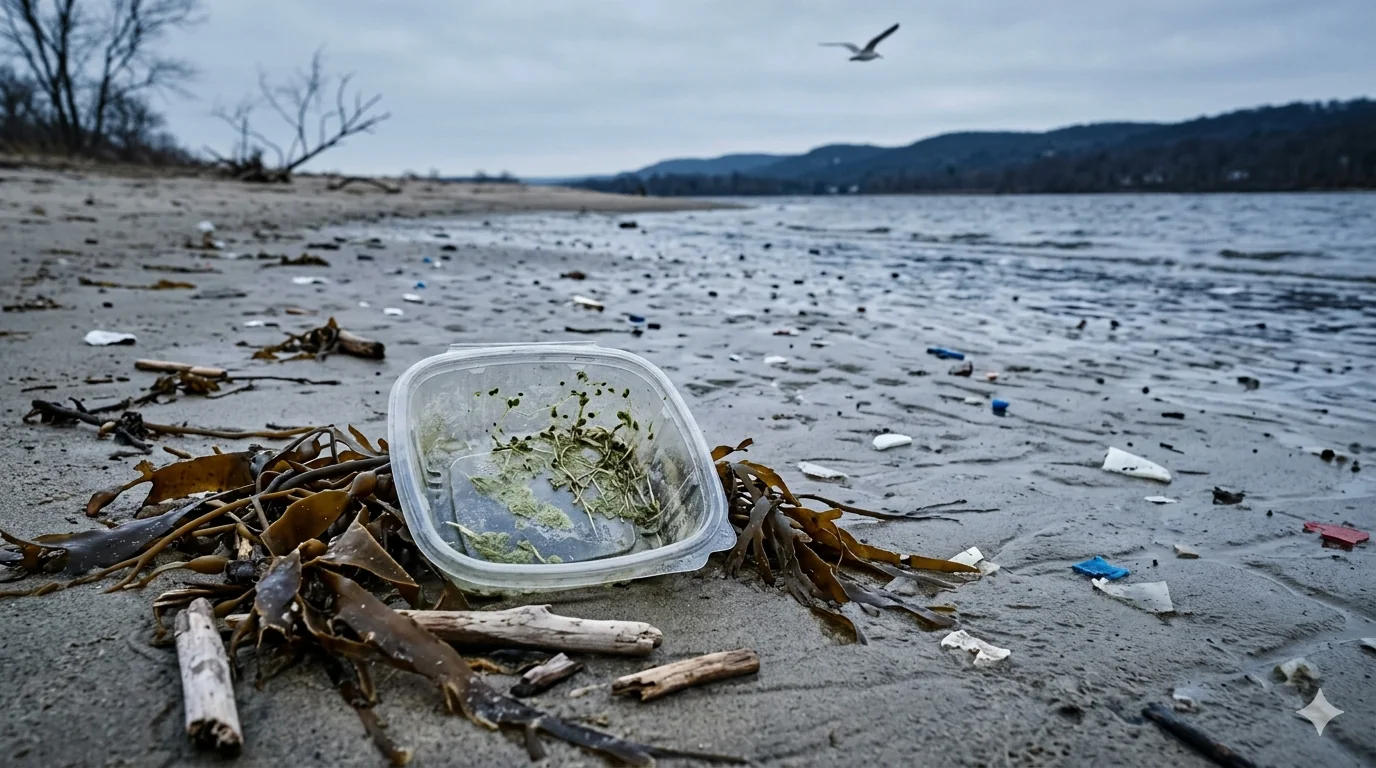 Plastic clamshell vs biodegradable microGREEN FX container