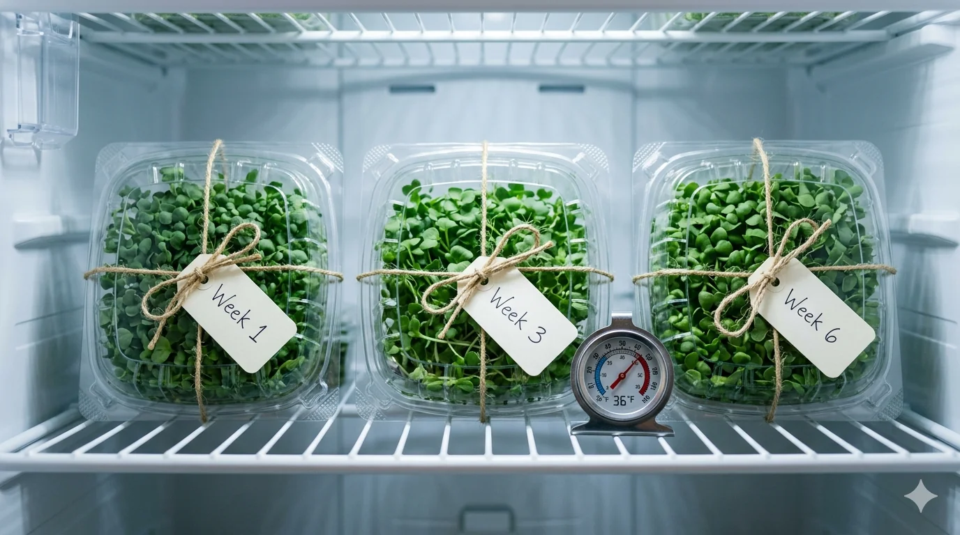 microGREEN FX biodegradable container preserving freshness