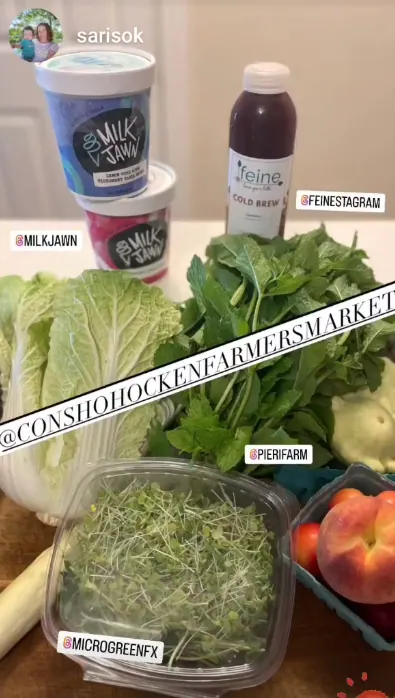 SARISOk in Conshohocken featuring microGREEN FX microgreens