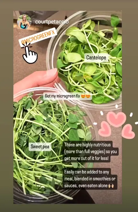 microGREEN FX microgreens shared by Court Petaccio