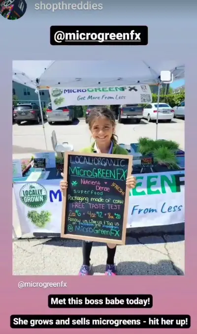 Shop Threddies giving microGREEN FX a shoutout
