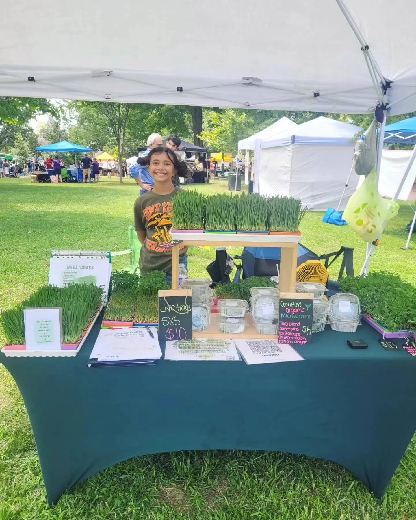 microGREEN FX at community events