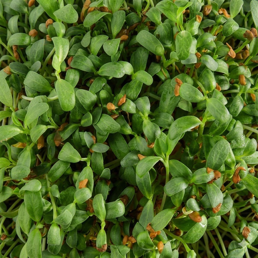 Organic Fenugreek Microgreens microgreens